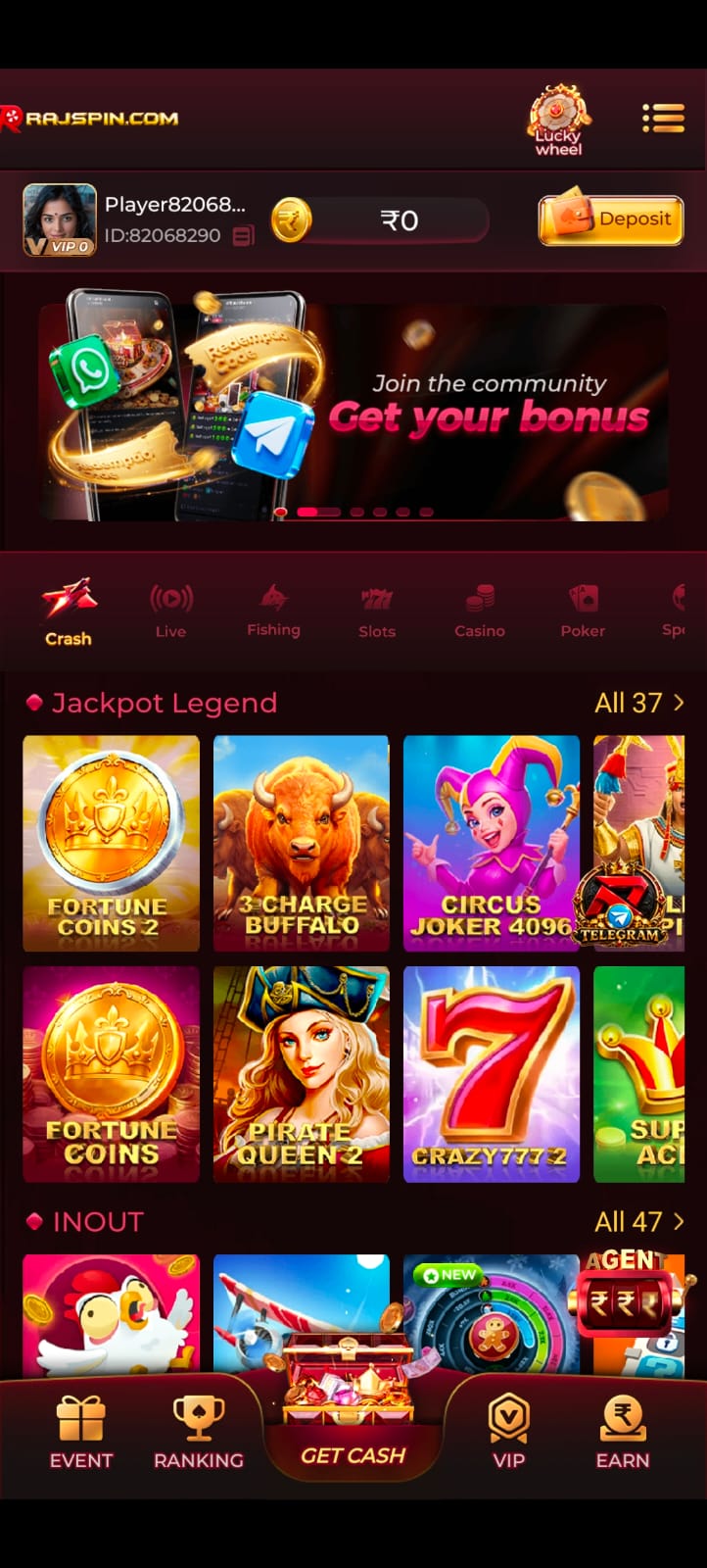 Rajspin Game APK